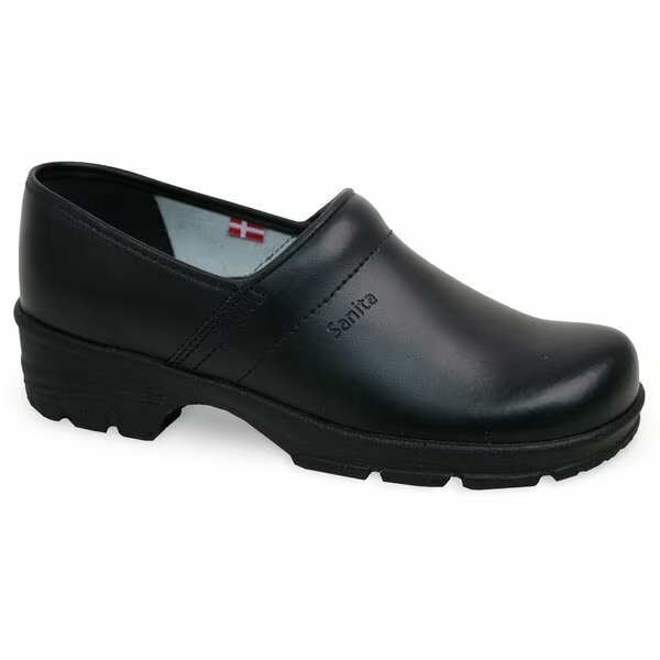 DAVID Men's Closed Back Clog in Black, Size 7, PR, Sanita, Mfr#: 1501021-002-40
