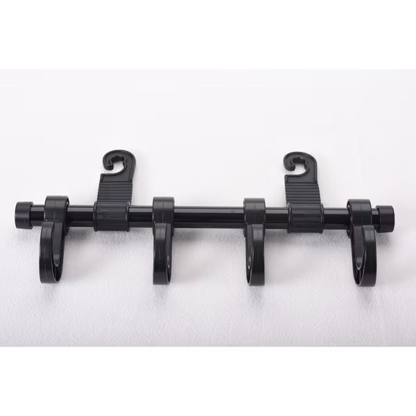 Headrest Multi-Hanger 4 Hook - Black, Maxsa Innovations, Mfr#: 25524