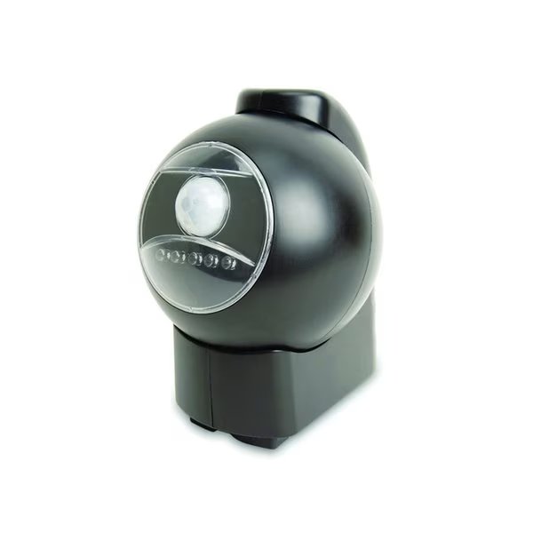 Motion-Activated LED Outdoor Light - Black, Maxsa Innovations, Mfr#: 40230