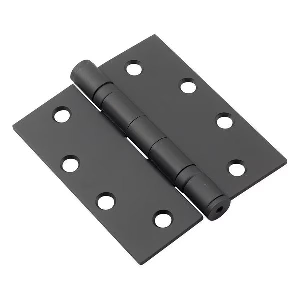 4inch 102 mm Full Mortise Ball Bearing Butt Hinge, Black, Richelieu, Mfr#: 4823FBB