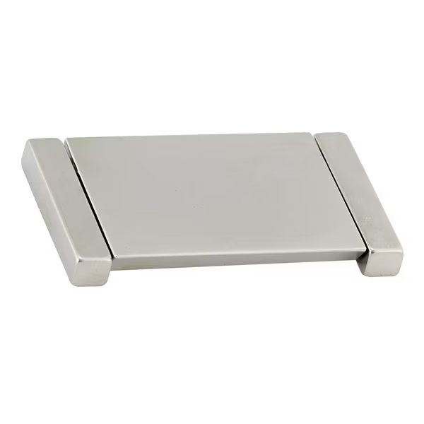 2-1/2 in. (64 mm) Center-to-Center Brushed Nickel Contemporary Drawer Pull, Richelieu Hardware, Mfr#: BP2376064195