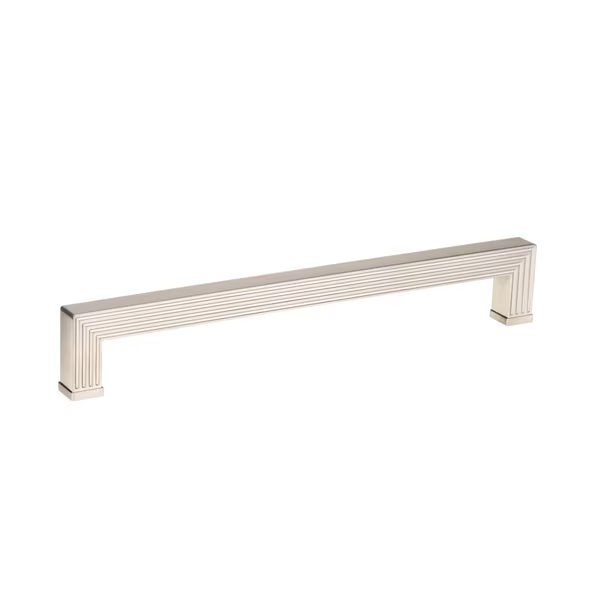 12-5/8 in. (320 mm) Center-to-Center Brushed Nickel Transitional Drawer Pull, Richelieu Hardware, Mfr#: BP8788320195