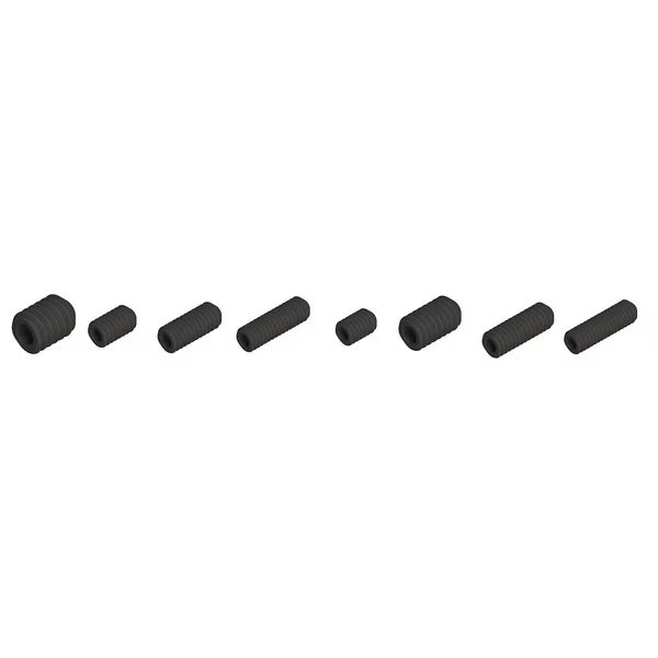 8/32  X 1/4 SOCKET SET SCREW BLK ALLOY (10PC), Micro 100, Mfr#: 41263