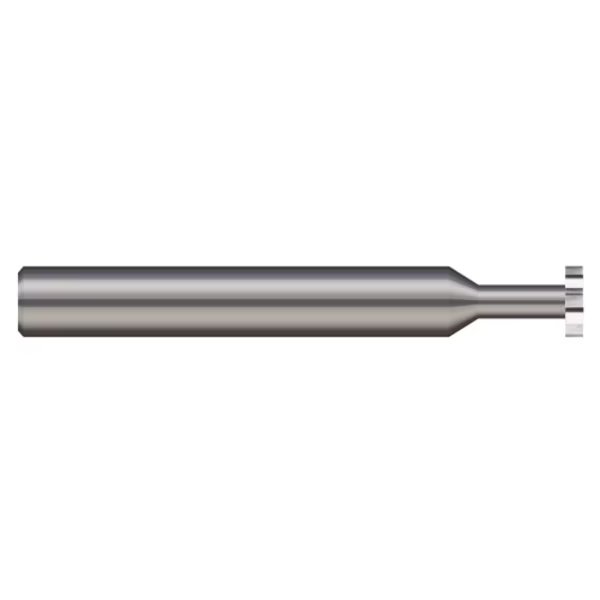 Keyseat Cutter, Square, 0.1250" (1/8) Cutter dia, Face Width: 0.030", Micro 100, Mfr#: KC-125-190-030