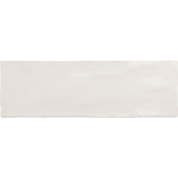 Sample of La Riviera Blanc 2.5"x8" 5.28 Sq.Ft Ceramic Tile, Apollo Tile, Mfr#: APLEC60 Sample