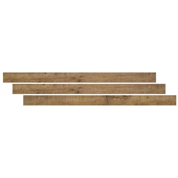 Aged Hickory 1/4 In. Thick X 1 3/4 In. Wide X 94 In. Length Luxury Vinyl End Cap Molding, Msi, Mfr#: ZOR-LVT-T-0007