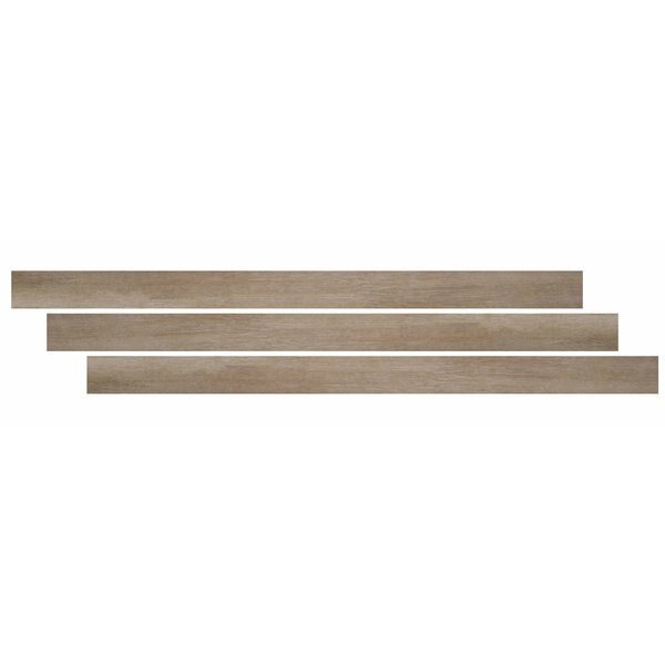 Sandino 3/4 In. Thick X 2 3/4 In. Wide X 94 In. Length Luxury Vinyl Flush Stairnose Molding, Msi, Mfr#: ZOR-LVT-T-0194