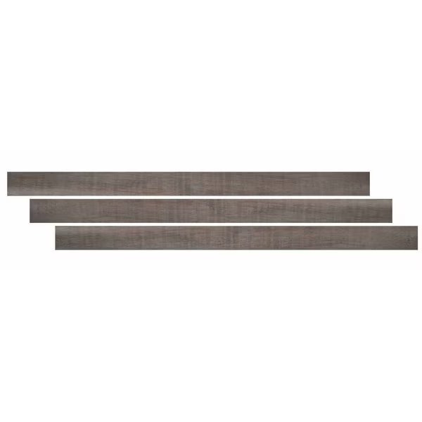 Weathered Brina 1/4 In. Thick X 1 3/4 In. Wide X 94 In. Length Luxury Vinyl T-Molding, Msi, Mfr#: ZOR-LVT-T-0222