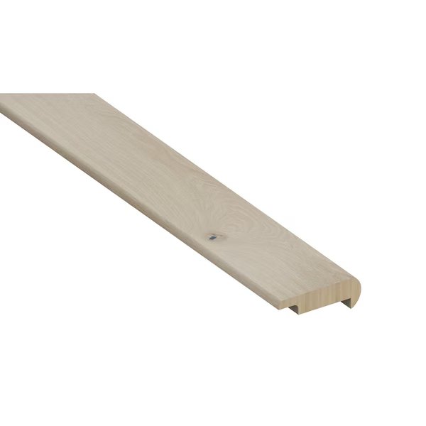 Aaron Blonde 076 Thick X 215 Wide X 78 Length Overlapping Stairnose Molding, Msi, Mfr#: ZOR-LVT-T-0366