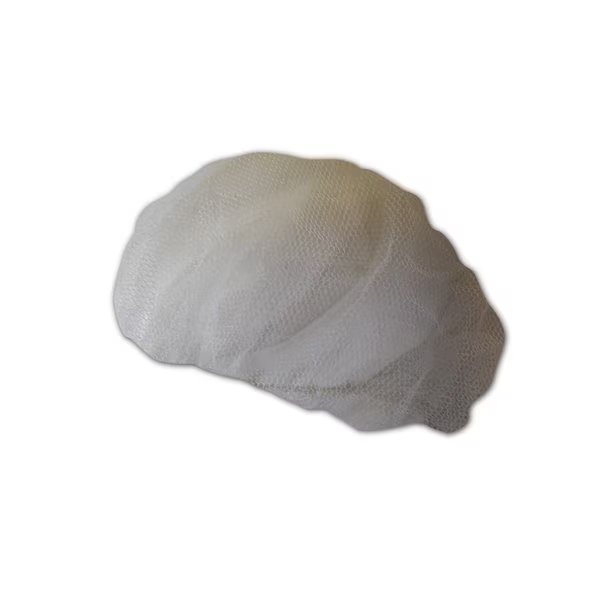 Econowear Disposable Nylon Hairnet, 100dispenser, WH, 100PK, Magid, Mfr#: 2020-WH