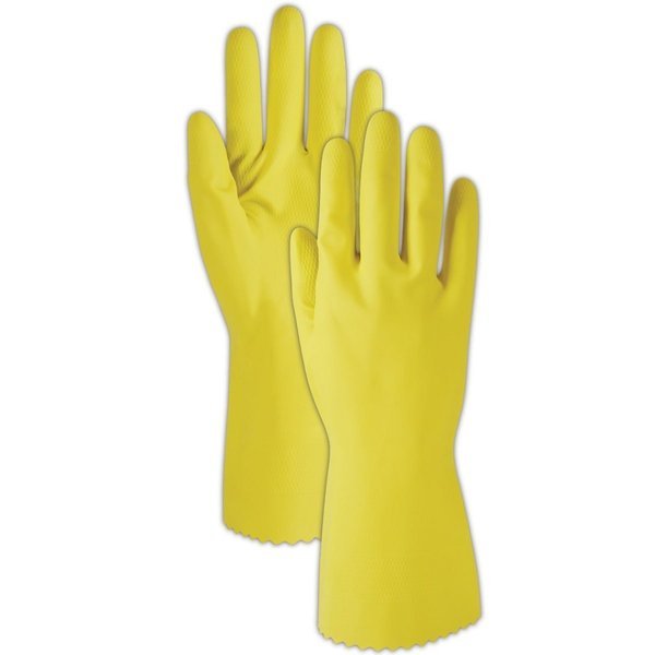 ComfortFlex 626 15 Mil FlockLined Latex Gloves, 12PK, Magid, Mfr#: 626L