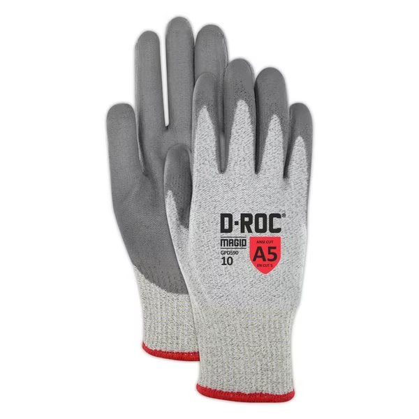 Coated Gloves, Salt & Pepper, Magid, Mfr#: GPD590-11