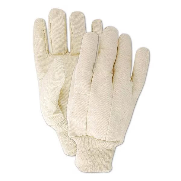 MultiMaster T83 8 oz Clute Pattern Cotton Canvas Gloves, 12PK, Magid, Mfr#: T83C