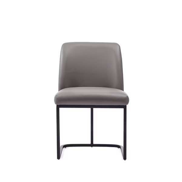 Serena Dining Chair in Grey, Manhattan Comfort, Mfr#: DC056-GY