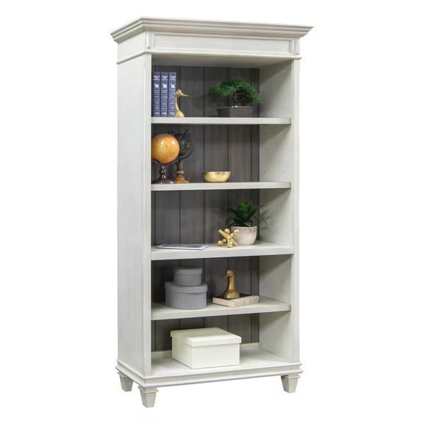 Open Bookcase White, Hartford, Mfr#: IMHF4078W