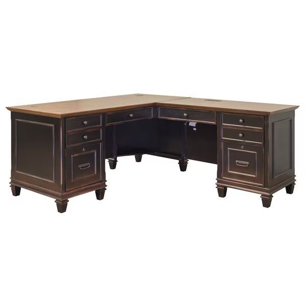Right Hand Facing L-Shaped Desk, Hartford, Mfr#: IMHF684R-KIT