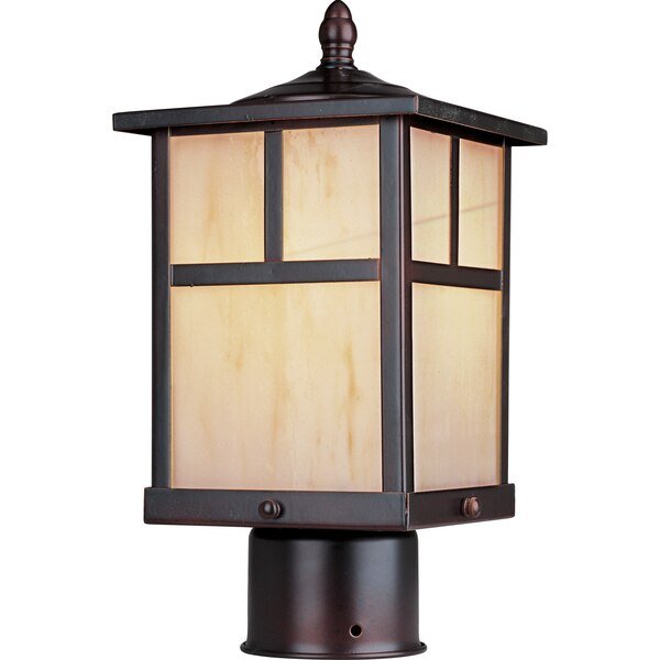 Coldwater 1-Light 6" Wide Burnished Outdoor Pole/Post Mount