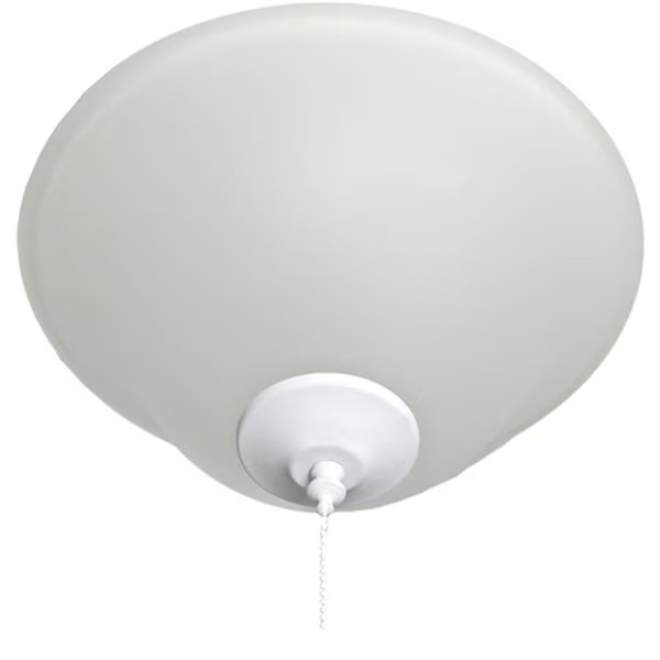 Basic-Max 3-Light 13" Wide Matte White Ceiling Fan Light Kit