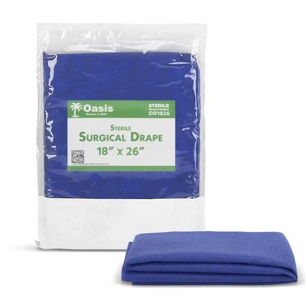 Sterile Surgical Drape, 18in x 26in, Oasis, Mfr#: DR1826