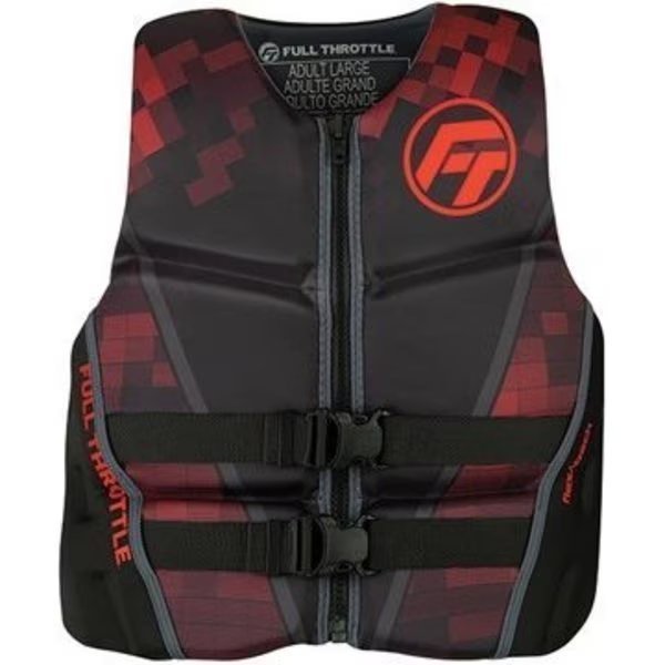 Vest-2Xl Red Rapid Dry, #142500-100-060-22, Full Throttle, Mfr#: 142500-100-060-22
