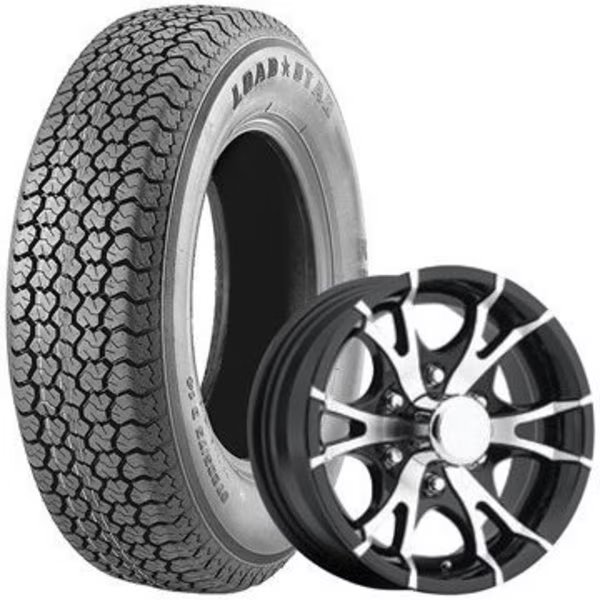 Assy-St205/75R14 5H Lrc Blk Al, #32296, Kenda, Mfr#: 32296