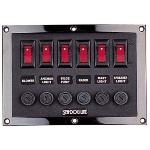 Nylon Switch Panel, #424210-1, Sea Dog, Mfr#: 424210-1