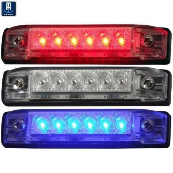 Light-Led Rgbw 8" Slim Line, #LED-32675-RGBW-DP, Th Marine, Mfr#: LED-32675-RGBW-DP