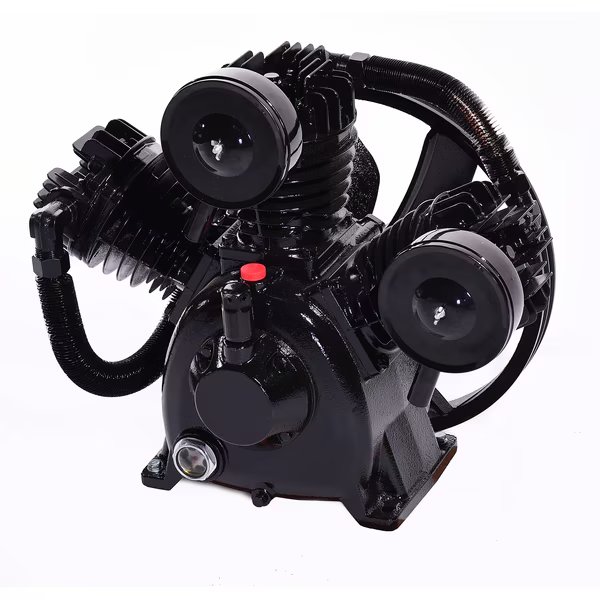 Air Compressor Replcemnt Pump 7.5-10HP Hi Flw Head Unload 45CFM, 40PSI, Mega Compressor, Mfr#: 0201-P10TU