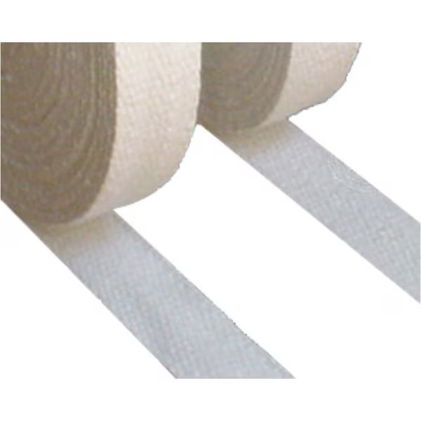 Ceramic Fiber Tape, Plain, 1/8 in Thick, 1 in Width, 100 ft Length, Boilersource, Mfr#: CTP-002-016