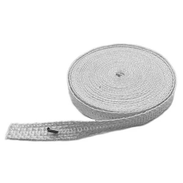 Fiberglass Tape, Drop Warp (Bolt Hole), w/ PSA, 1/8 in Thick, 1-1/2 in Width, 100 ft Length, Boilersource, Mfr#: FTDWI-PSA-002-024