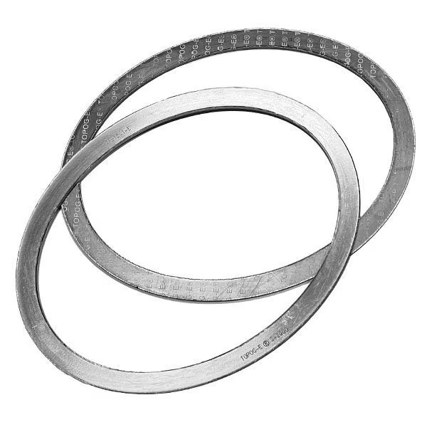 Manway Gasket, Series 2000, Graphite, 11 in x 15 in x 1 in, Elliptical, PK 2, Topog-E, Mfr#: T2000-11X15X1E-PK2