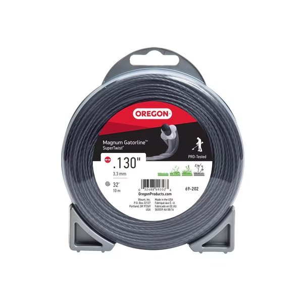 Magnum Gatorline SuperTwist Trimmer Line, .130" by 32', Donut, Oregon, Mfr#: 69-202