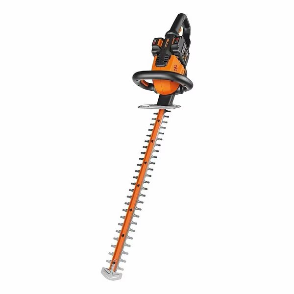 40V Cordless 24in Hedge Trimmer with Rotating Handle, includes Batteries 2x20V & Dual Charger, Worx, Mfr#: WG284.1