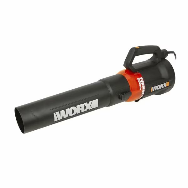 Turbine 800 Electric Leaf Blower, Variable Speed, 800cfm, 12 Amp, Worx, Mfr#: WG521.0