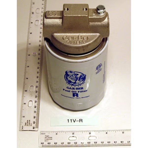 11V-R 45 Gph (Flow Rate) Oil, Gar-Ber Filters, Mfr#: 11V-R