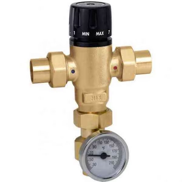521619Ac 1" Sweat Thermo, Caleffi, Mfr#: 521619AC