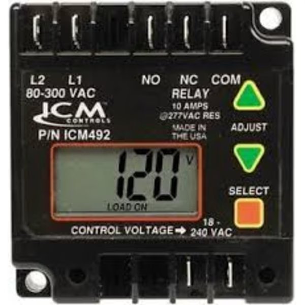 492C-Lf Digital Single-Phase, Icm Controls, Mfr#: ICM492C-LF