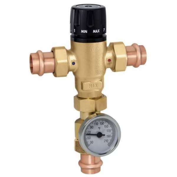521516Ac 3/4" Press 3 Way Mixing, Caleffi, Mfr#: 521516AC