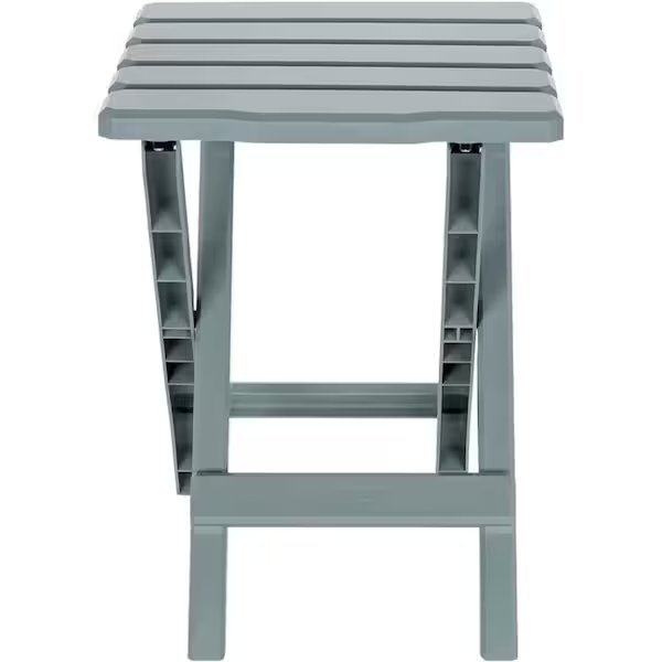 TABLE, ADIRONDACK STYLE, QUICK-FOLDING, PLASTIC, SM, GRAY, Camco, Mfr#: 51682