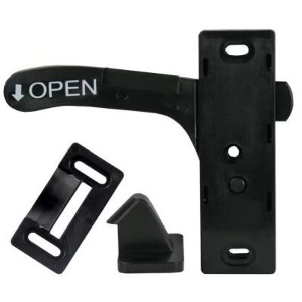SCREEN DOOR LATCH, LEFT HAND, Jr Products, Mfr#: 10775