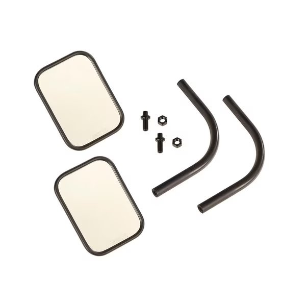 TRAIL MIRROR KIT, RECTANGULAR, PAIR; 18-19 WRANGLER/GLADIATOR, Rugged Ridge, Mfr#: 11025.26
