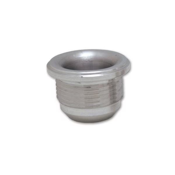 MALE -12AN ALUMINUM WELD BUNG (1-1/16-12 SAE THREAD; 1-3/8IN FLANGE OD, Vibrant Performance, Mfr#: 11154