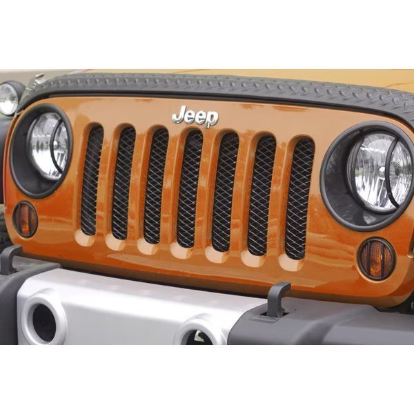 MESH GRILLE INSERT, BLACK, 07-17 JEEP WRANGLER(JK), Rugged Ridge, Mfr#: 11401.31