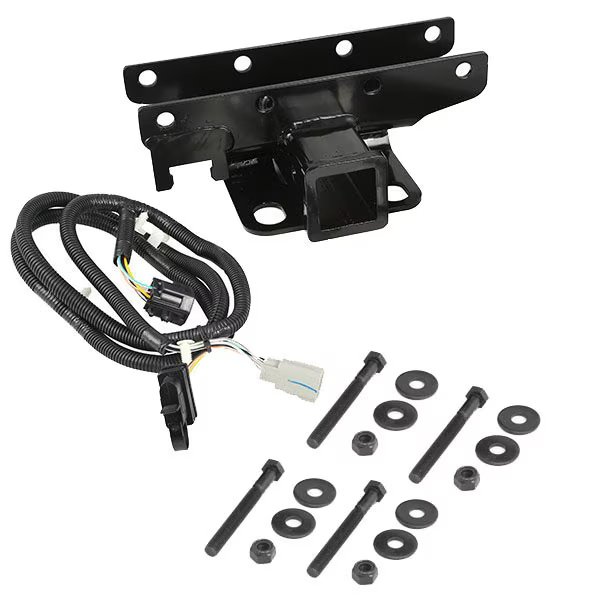 RECEIVER HITCH KIT WITH WIRING HARNESS, 07-17 JEEP WRANGLER(JK), Rugged Ridge, Mfr#: 11580.51