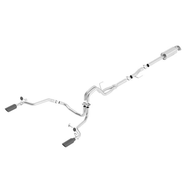 15-16 F150 3.5L/2.7L/5.0L AT EC(78.8IN)/CC(67.0IN) ATAK 3.00IN, 2.25IN, Borla, Mfr#: 140616BC