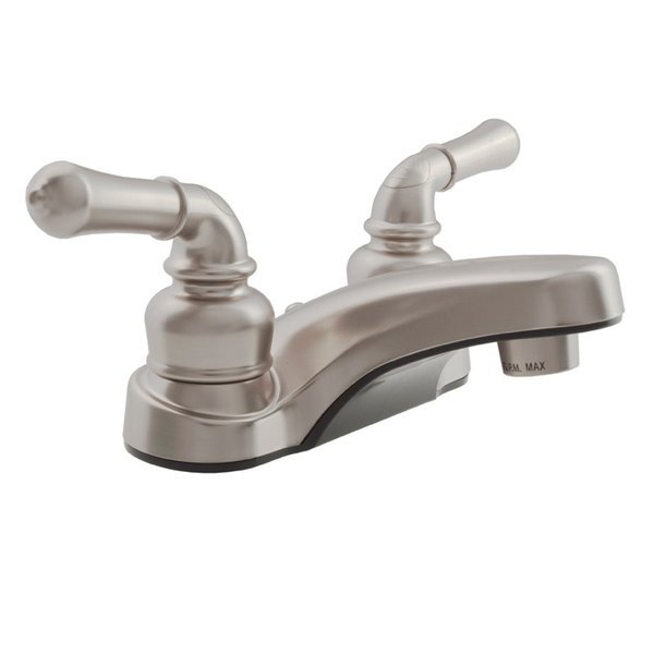CLASSICAL RV LAVATORY FAUCET - BRUSHED SATIN NICKEL, Dura Faucet, Mfr#: DF-PL700C-SN