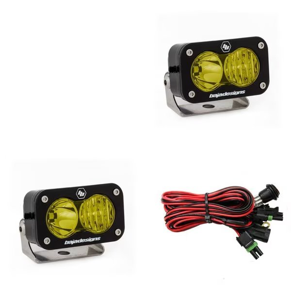 S2 PRO PAIR DRIVING/COMBO LED AMBER BAJA DESIGNS, Baja Designs, Mfr#: 487813
