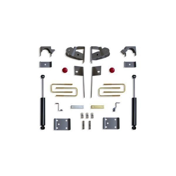 2019+ SILVERADO / SIERRA REAR FLIP KIT 5" W/ HANGERS, (2) MAX TRAC SHOCKS, Maxtrac Suspension, Mfr#: 201950