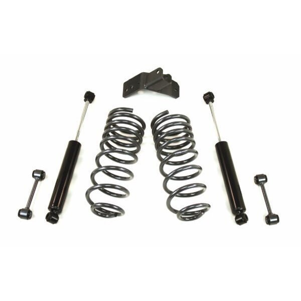REAR LOWERING COILS, TRAC BAR BRKT & REAR SHOCKS 2009-18 RAM 2/4WD, Maxtrac Suspension, Mfr#: 202940