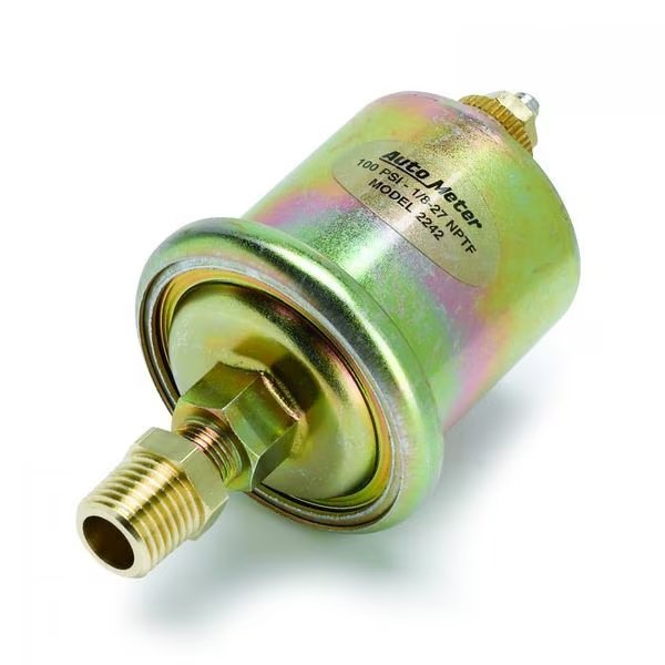 REPLACEMENT OIL PRESS SENDER 100 PSI, Auto Meter, Mfr#: 2242
